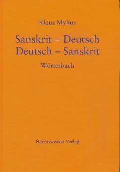 Wörterbuch Sanskrit-Deutsch /Deutsch-Sanskrit - Mylius, Klaus