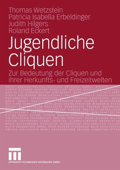 Jugendliche Cliquen - Wetzstein, Thomas;Erbeldinger, Patricia Isabella;Hilgers, Judith
