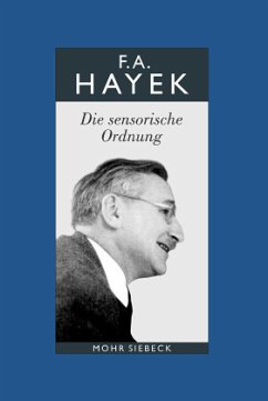 Cover Die sensorische Ordnung / Gesammelte Schriften in deutscher Sprache Abt. B, 5