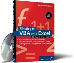 Cover Einstieg in VBA mit Excel, m. CD-ROM