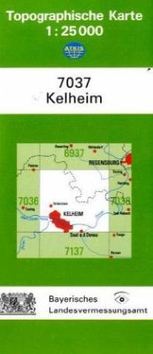 Cover Topographische Karte Bayern Kelheim
