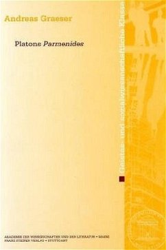 Platons Parmenides - Graeser, Andreas