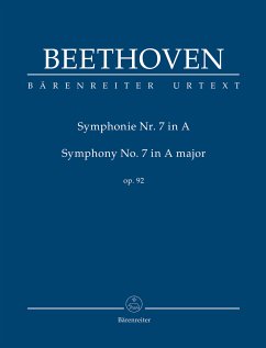 Cover Sinfonie Nr.7 A-Dur op.92, Studienpartitur