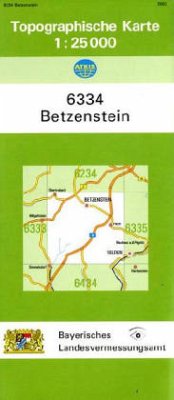 Cover Topographische Karte Bayern Betzenstein