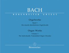 Orgelwerke Bd.3: Einzeln überlieferte Choräle - Bach, Johann Sebastian