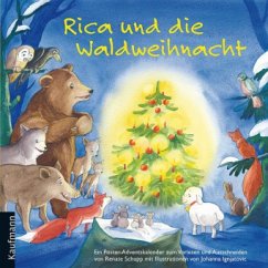Rica und die Waldweihnacht, m. Poster u. Plüschschaf - Schupp, Renate;Ignjatovic, Johanna