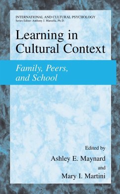 Learning in Cultural Context - Maynard, Ashley E. / Martini, Mary I. (eds.)