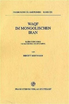 Cover Waqf im mongolischen Iran
