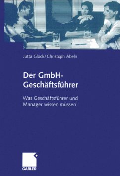 Der GmbH-Geschäftsführer - Glock, Jutta;Abeln, Christoph