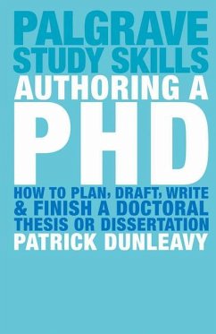 Authoring a PhD - Dunleavy, Patrick
