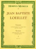 Sonaten für Blockflöte (Querflöte, Violine, Oboe) und Basso continuo op.1/1-3