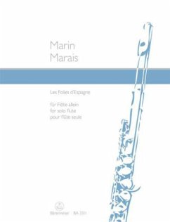 Les Folies d'Espagne, Flöte / Flötenmusik - Marais, Marin