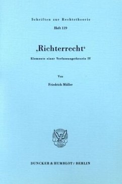 'Richterrecht' - Müller, Friedrich
