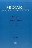 Messe c-Moll KV 427, Klavierauszug