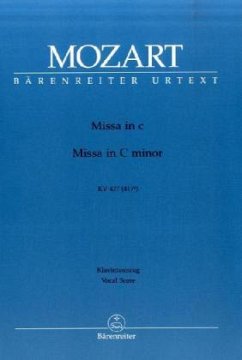 Messe c-Moll KV 427, Klavierauszug - Mozart, Wolfgang Amadeus