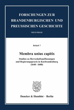 Membra unius capitis. - Kaiser, Michael / Rohrschneider, Michael (Hgg.)