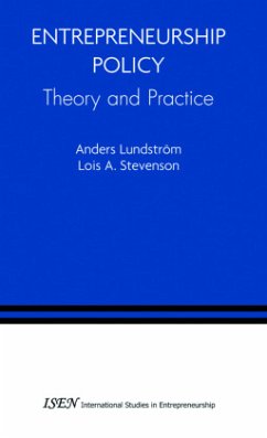 Entrepreneurship Policy: Theory and Practice - Lundstrom, Anders;Stevenson, Lois A.