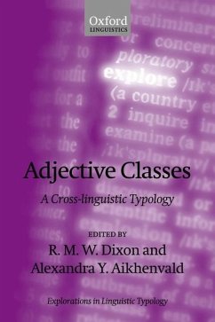 Adjective Classes - Dixon, R.M.W. / Aikhenvald, Alexandra Y.