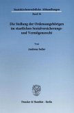 Die Stellung der Ordensangehörigen im staatlichen Sozialversicherungs- und Vermögensrecht.