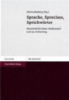 Cover Sprache, Sprechen, Sprichwörter