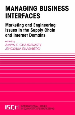 Managing Business Interfaces - Chakravarty, Amiya K. / Eliashberg, Jehoshua (eds.)