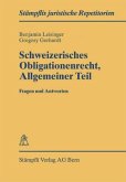 Schweizerisches Obligationenrecht, Allgemeiner Teil