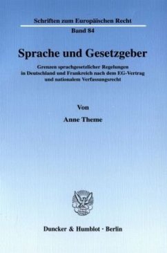 Sprache und Gesetzgeber. Cover Sprache und Gesetzgeber.