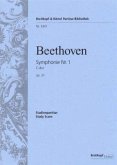 Sinfonie Nr.1 C-Dur op.21, Partitur Sinfonie Nr.1 C-Dur op.21, Partitur