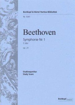 Cover Sinfonie Nr.1 C-Dur op.21, Partitur