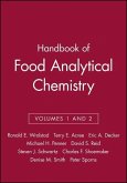 Handbook of Food Analytical Chemistry, Volumes 1 and 2