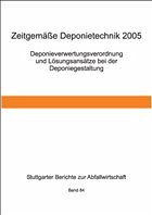 Zeitgemäße Deponietechnik 2005