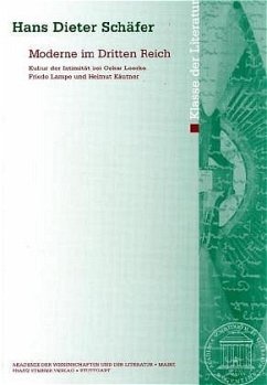 Moderne im Dritten Reich - Schäfer, Hans Dieter