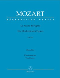 Die Hochzeit des Figaro KV 492, Klavierauszug - Mozart, Wolfgang Amadeus