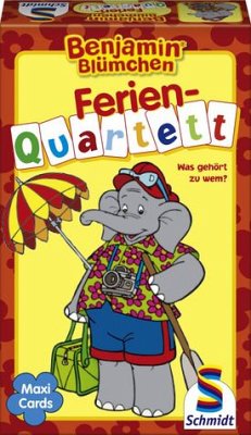 Cover Benjamin Blümchen (Kartenspiel) Ferien-Quartett
