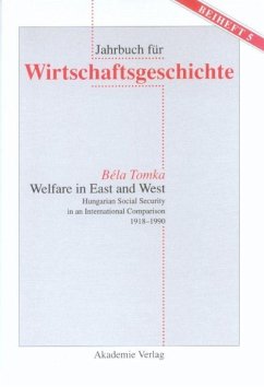 Welfare in East and West - Tomka, Bela