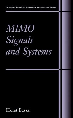 Mimo Signals and Systems - Bessai, Horst J.