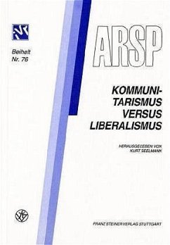 Kommunitarismus versus Liberalismus - Seelmann, Kurt