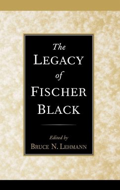 Cover The Legacy of Fischer Black