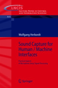 Sound Capture for Human / Machine Interfaces - Herbordt, Wolfgang