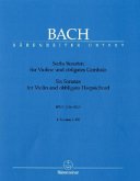 Sonaten Nr.1, 2, 3 für Violine und Cembalo, BWV 1014-1016 (e-Moll / A-Dur / E-Dur)