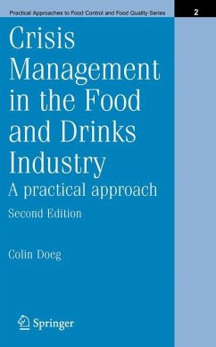 Crisis Management in the Food and Drinks Industry: A Practical Approach - Doeg, Colin