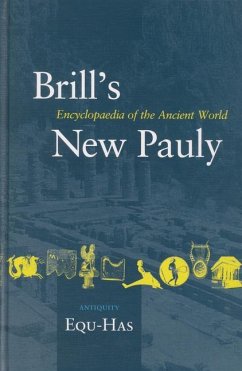 Brill's New Pauly, Antiquity, Volume 5 (Equ - Has) - Cancik, Hubert / Schneider, Helmuth (eds.)