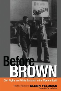 Cover Before Brown: Civil Rights and White Backlash in the Modern South