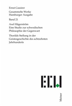 Cassirer, Ernst / Gesammelte Werke, Hamburger Ausgabe Bd.21 - Cassirer, Ernst
