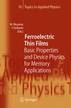 Ferroelectric Thin Films - Okuyama, Masanori / Ishibashi, Yoshihiro (eds.)