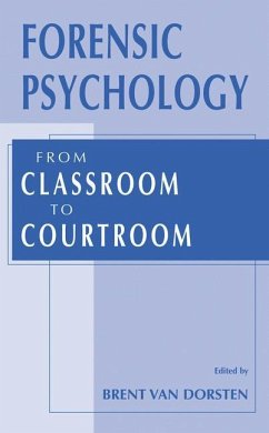 Forensic Psychology - Van Dorsten, Brent (Hrsg.)