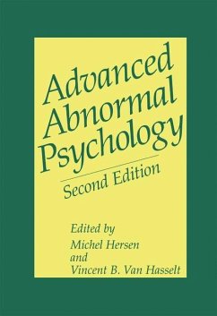 Advanced Abnormal Psychology - Hersen, Michel / Van Hasselt, Vincent B. (eds.)