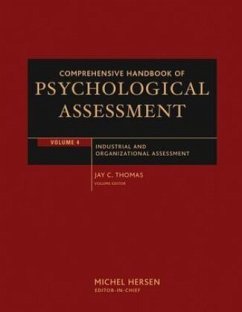 Comprehensive Handbook of Psychological Assessment, Volume 4 - Thomas, Jay C. / Hersen, Michel (Hgg.)