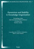 Dynamism and Stability in Knowledge Organization Dynamism and Stability in Knowledge Organization