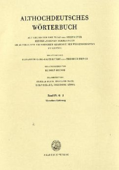 Cover 14. Lieferung (hermalta bis himil) / Althochdeutsches Wörterbuch Lieferung 14